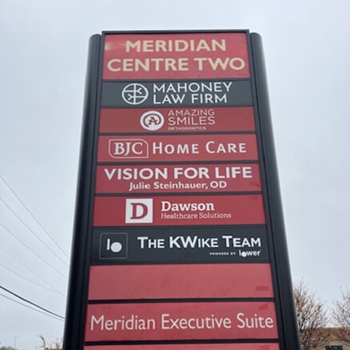 Acrylic Monument Signs